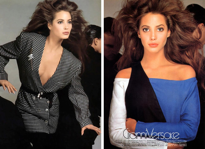 Versace Richard Avedon Fall Winter 1987
